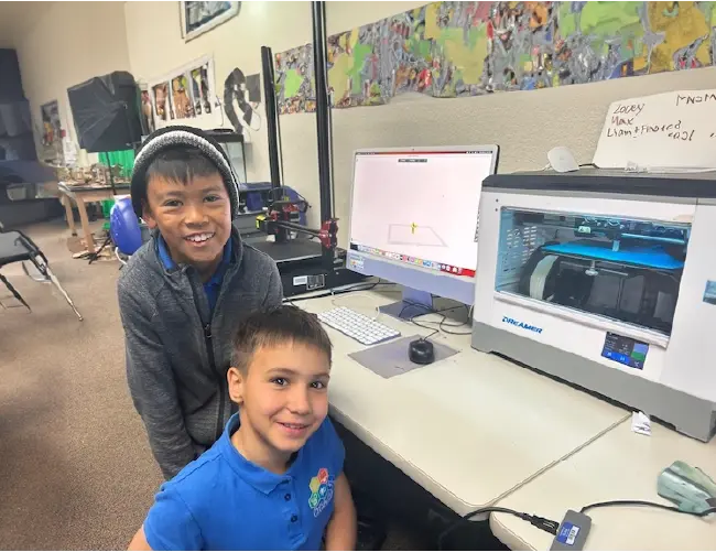 STEAM+ at OCASA Elementary started the school year learning how to create with iPads and Robots